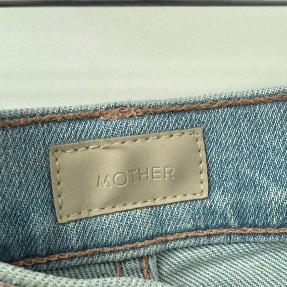 Mother The Dutchie Ankle jeans in nice shot color - Sz 31 - Picture 6 of 11